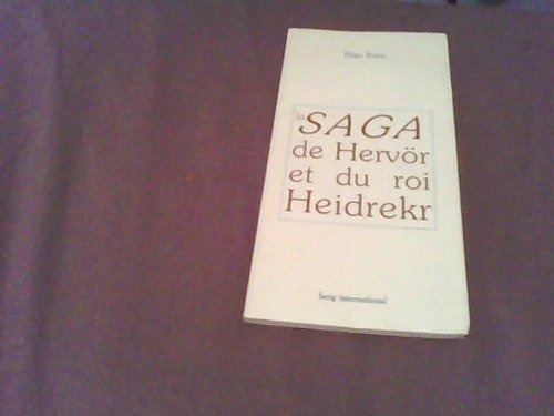 Amazon.com: La Saga de Hervor et du roi Heidrekr: 9782900269534: Boyer ...