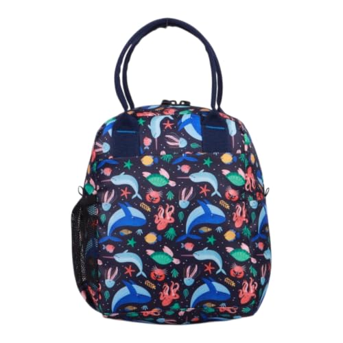 Image of Outrider Polyester Jumbo Lunch Bag,Lunch Bag for Office Men, Women and Kids, Quality Tiffin Bag for School, Picnic, Work, Carry Bag for Lunch Box, 12 litres,