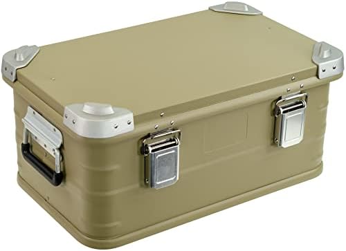 Eylar Crossover Aluminum Overland Storage, Trunk, Metal Cargo Case, Storage Box (147L X-Large, Green)