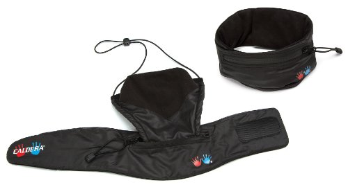 Caldera International NX4 Neck Warmer/Face Mask - Black, Large/15-21 Inch