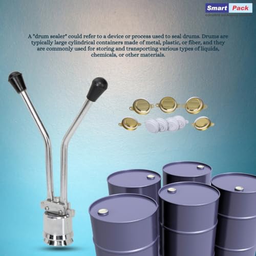 Image of SMART PACK Drum Cap Capping Plier and Sealing Tool for Drum | Mastering the Sealing Techniques | Secure Drum Closure | Portable Sealing Device | Handheld Tool and Sealing Size 1.5 INCH
