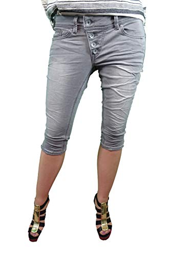 Buena Vista Malibu Bermuda en jean pour femme - Gris - 38