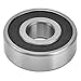 10PCS Rubber Sealed Ball Bearing, Deep Groove Ball Bearings for Linear Motion Devices, Radial Miniature Bearings with Premium Bearing Steel, Standard Size for Industrial Machinery (6304 Rubber Seal)