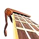 WINGO Pro Kapodaster Ukulele Capo für Sopran Contert Bariton, Holzoptik (Metall)