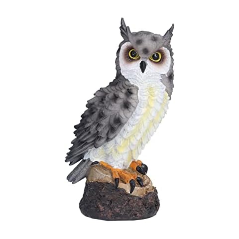 Estatuilla de Búho de Resina para Decoración de Jardín Cover