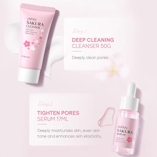 INBOLM Skincare Set Skin Care for Teenage Girls,4 PCS Skin Care Sets & Kits,Glowing Beauty Skincare Kit - Image 2