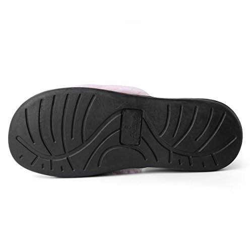 Loulu Womens Open Toe Faux Fur Slide Slippers4