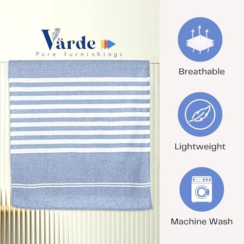 Image of Premium Hand Towels | 180 GSM Cotton Hand Towels | Hand Towel Set of 5 | Hand Towel for Gym | Soft Towels | Size 16W x 25L (Multicolor, Pack of 5)