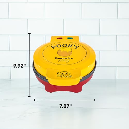 Image of Uncanny Brands Disney Winnie the Pooh Waffle Maker - Your Favorite Honey Bear on Your Waffles
