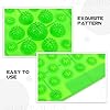 NIYANGLE Reflexology Foot Massage Pad for Blood Circulation Acupressure Mat for Foot Health Portable and Flexible Design Made of Safe TPE Material for Office Workers and Seniors Green #2