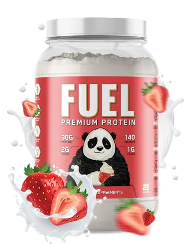 Image of Underground Bio Labs Panda Fuel Protein, 2.5 lb, Strawberries & Cream