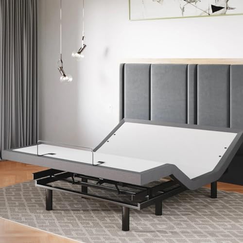Image of Sven & Son Classic Adjustable Bed Base, Head and Foot Lift, Massage, Under-Bed Lights, USB, Memory, Zero Gravity Smart Frame - Full