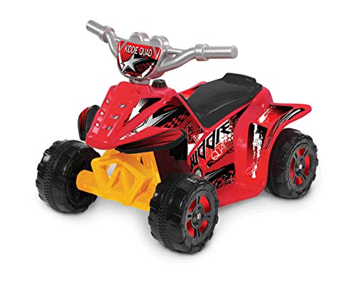 Kid Motorz Kiddie Quad Red 6V Ride On (Renewed)
