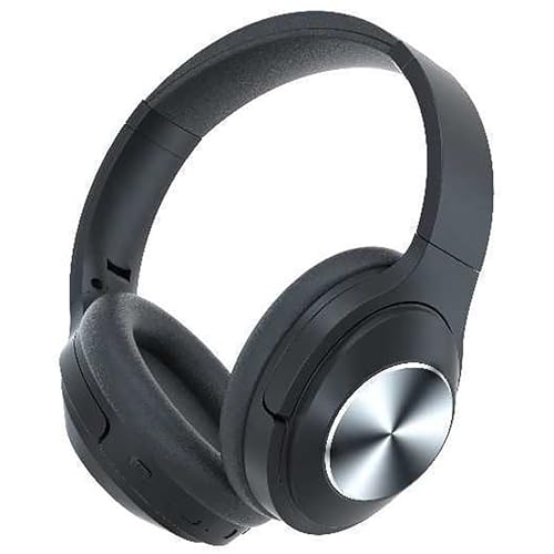 Casque sans fil pliable pour télétravail et appels avec micro Compucessory