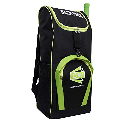 Kit de cricket para niños CW BACKPAK que soluciona el transporte del bate de forma cómoda 4