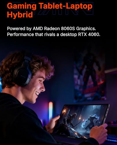 Image of OneXPlayer Super X Gaming Laptop with AMD Ryzen AI Max+395 Processor Radeon 8060S 40 Compute Units,14-inch Display with Protective bag | Magnetic Keyboard | Handle | Soft film (Max+ 395 64G+1TB)