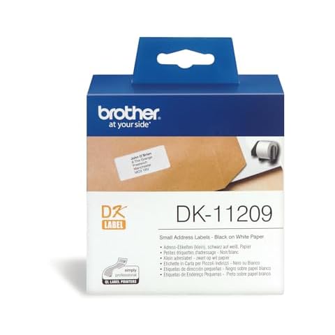 Brother DK-11209 White Printer Labels 62x29mm Cover