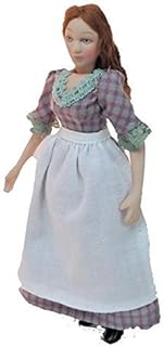 Melody Jane Dollhouse Victorian Serving Girl Miniature Woman Porcelain People