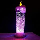 Múltiples colores: las luces de las velas están disponibles en una variedad de colores, brillantes y hermosos, que pueden satisfacer sus diferentes necesidades de decoración.