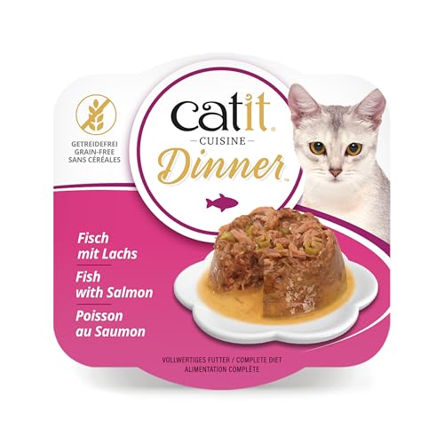 Catit Fish Dinner with Salmon & Green Beans – Hydrating