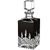 Waterford lismore black square decanter  urban country home decor