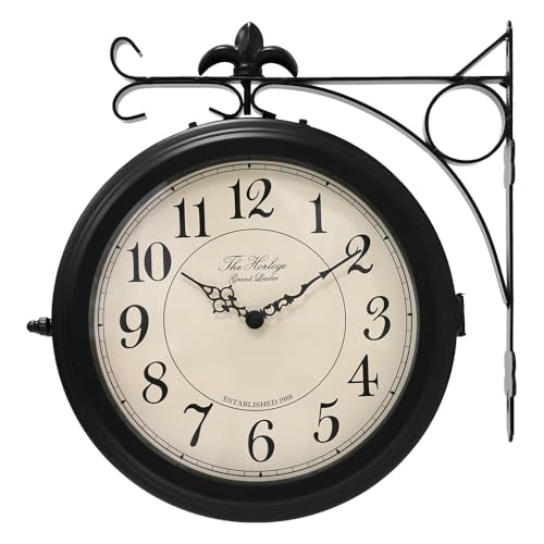 Horloge double face lisible et silencieuse pour optimiser les grands espaces - 2