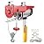 200-800KG Electric Hoist Crane New Portable Lifter Overhead Garage Winch with Wired Remote Control and Limit Switch for Cars, Home Improvement, Cargo Handling(400Kg 880Lbs)