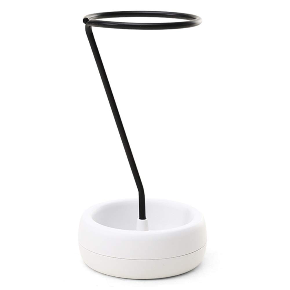 Porte-parapluie rond moderne blanc support de rangement cannes