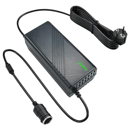 Adaptador mechero coche 240V a 12V para usar electrodomésticos portátiles