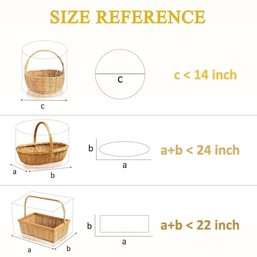 Image of PigPotParty Cellophane Bags for Gift Baskets, 24x30 in, 10 Pack, Gold Bows | Thick clear OPP holds shape; seamless bottom resists tears; easy-to-use large pull bows save time and add a polished finish