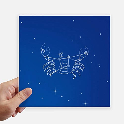 Pegatinas de constelación universo estrella vinilo decorativo cuadrado premium DIYthinker 2