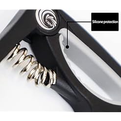 Hm Vicyy Capodastre Capo de Guitare 3 pièces pour ukulélé Classique de Guitare Acoustique et électrique,Capo de Guitare… - Les Beatles, Paul McCartney, John Lennon, RIngo Starr, George Harrison Hm Vicyy Capodastre Capo de Guitare 3 pièces pour ukulélé Classique de Guitare Acoustique et électrique,Capo de Guitare… – Image 2