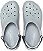 Crocs Classic All-Terrain Unisex Clogs - Thermoplastic Upper and Footbed - Adjustable Turbo Heel Straps Light Grey Men's 4, Women's 6 Medium