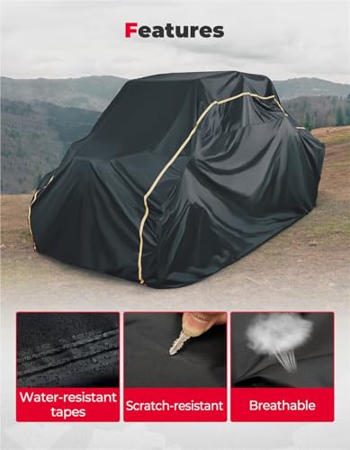 Housse VTT Can Am Commander Max idéale pour le remisage hivernal du quad - 5