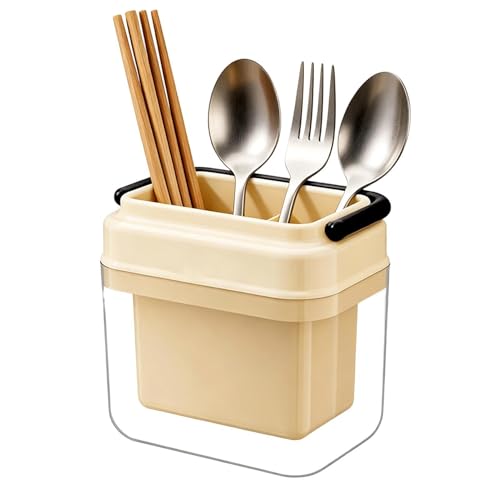 Generisch Utensilienhalter Arbeitsplatte - Gran Escurridor de cocina - Soporte para utensilios de cocina - Escurridor de cubiertos - para cuchara, tenedor, cubiertos, toalla, cepillo para el hogar