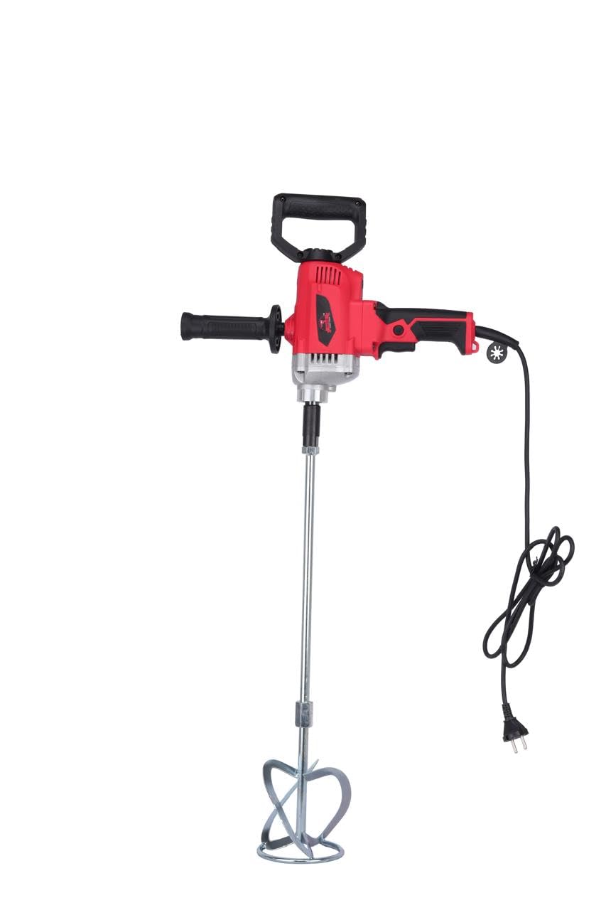 MEHR POWER TOOLS Electric Paint-Putty Mixer + Drill Machine (2in1) | Power : 1050W/50Hz, with Drill Chuck attachment : 13Mm, RPM: 0-850, Copper Winded Motor (Red) (B0D1VP8VHD) Amazon Price History, Amazon Price Tracker