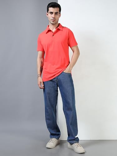 Image of Mens Polo T-Shirt 180 GSM Red Label Compact Cotton