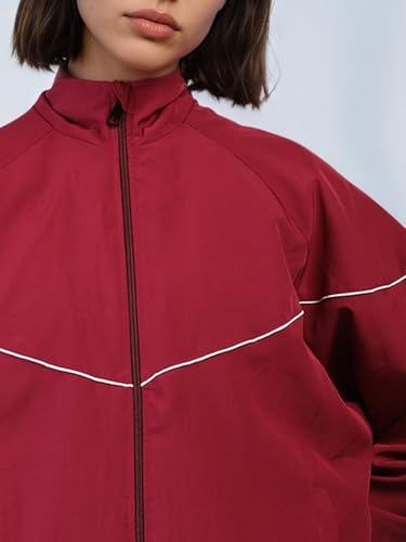Image of CHKOKKO Sunscreen Jacket for Women Zipper Sports Jacket | UV Protection | Sun Protective | Lightweight Water Resistant | Riding Biker | Outdoor Travel Gym Running