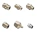 Produktbild AWM Airbrush Adapter Adapterset 6tlg. Set passend für Airbrushpistole, Kompressor, Schlauch