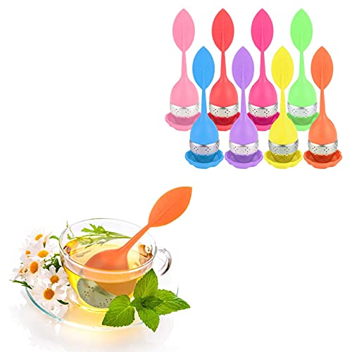 Leuke theezeef Siliconen theezeefje Thee-ei Siliconen thee-ei Siliconen losse theeblad Siliconen theefilter Food Grade… - Image 6