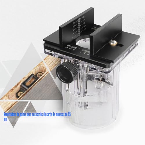Soporte de ranurado 2 en 1 para máquina de corte de madera de 65 mm 4