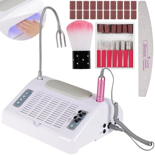 Nail Dust Collector 4 in 1 Nail Dust Collector for Acrylic