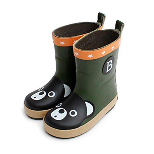 Teddy Rainboots - Green