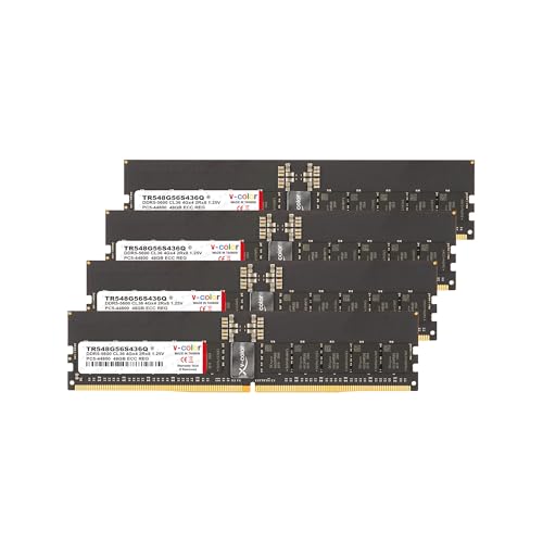 Amazon.co.jp: V-Color DDR5 192GB (48GBx4) 5600MHz CL36 1.25V