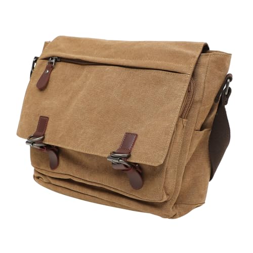 Bolso cruzado para hombre con gran capacidad: lleva tu portátil al trabajo sin esfuerzo diario