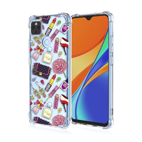 ATISIJIE Funda para Google Pixel 5,para Niñas y Mujeres,Diseño de Florales Flores a Prueba de Golpe Transparente Funda para Google Pixel 5-A43