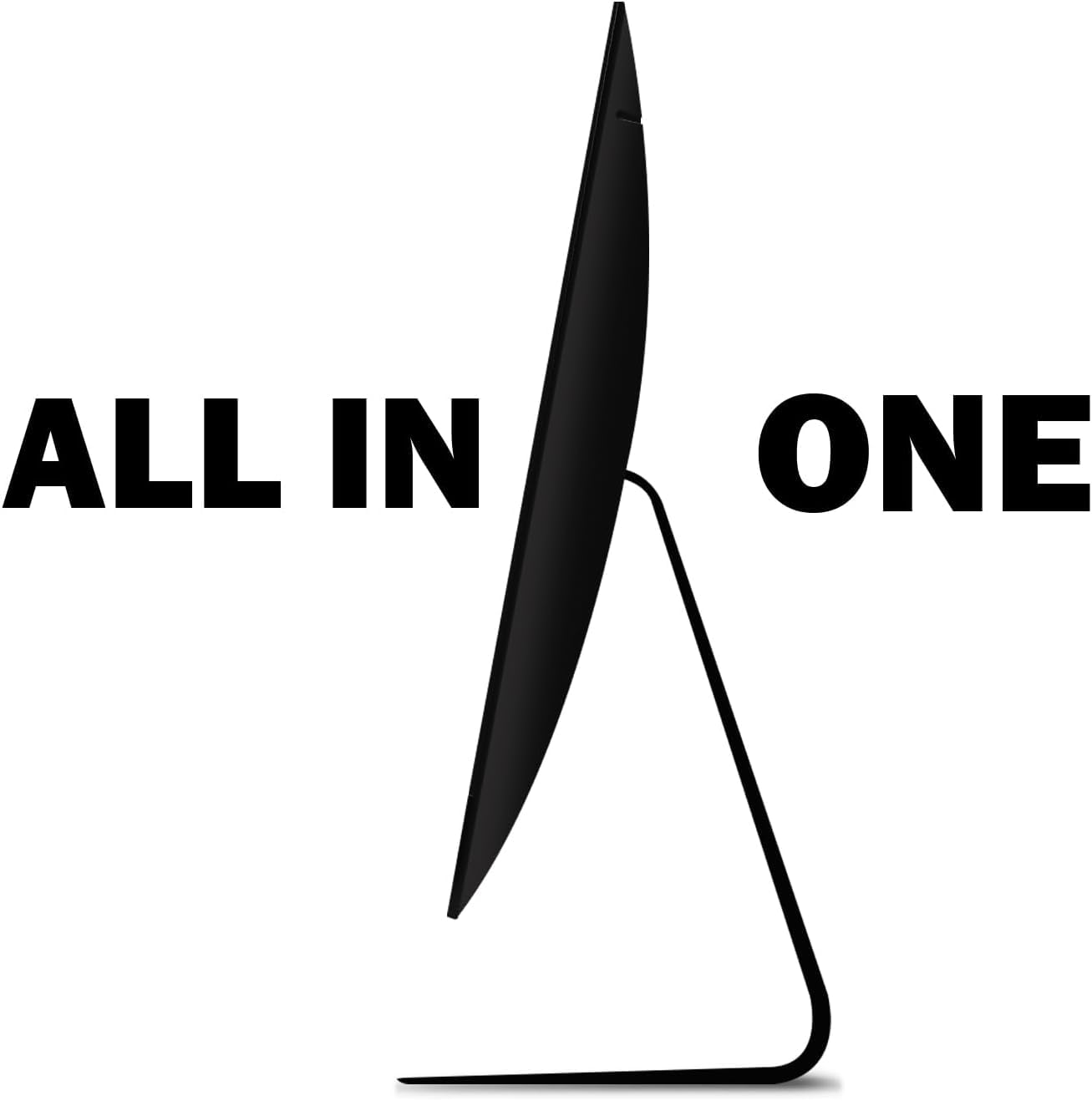 STGSivir All in One Desktop Computer, 22" FHD Display, Intel Core i7 up to 3.9G, 16GB RAM, 512GB SSD, WiFi 5, Bluetooth, RGB Keyboard & Mouse, Webcam, Windows 11 Home