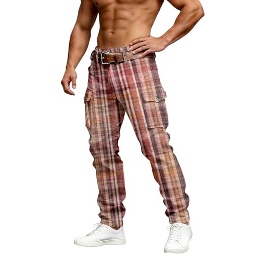 Pantalon cargo d'été homme ample et respirant anti-transpiration