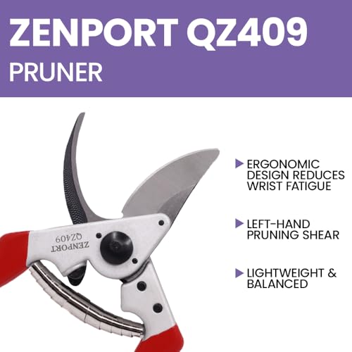 Tijeras de podar Zenport QZ409-10PK, paquete x10, rojo miniatura 6