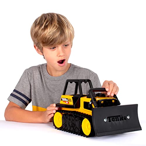 Tonka - Steel Classics Bulldozer, Frustration-Free Packaging (Ffp),Black, Yellow #TOP7